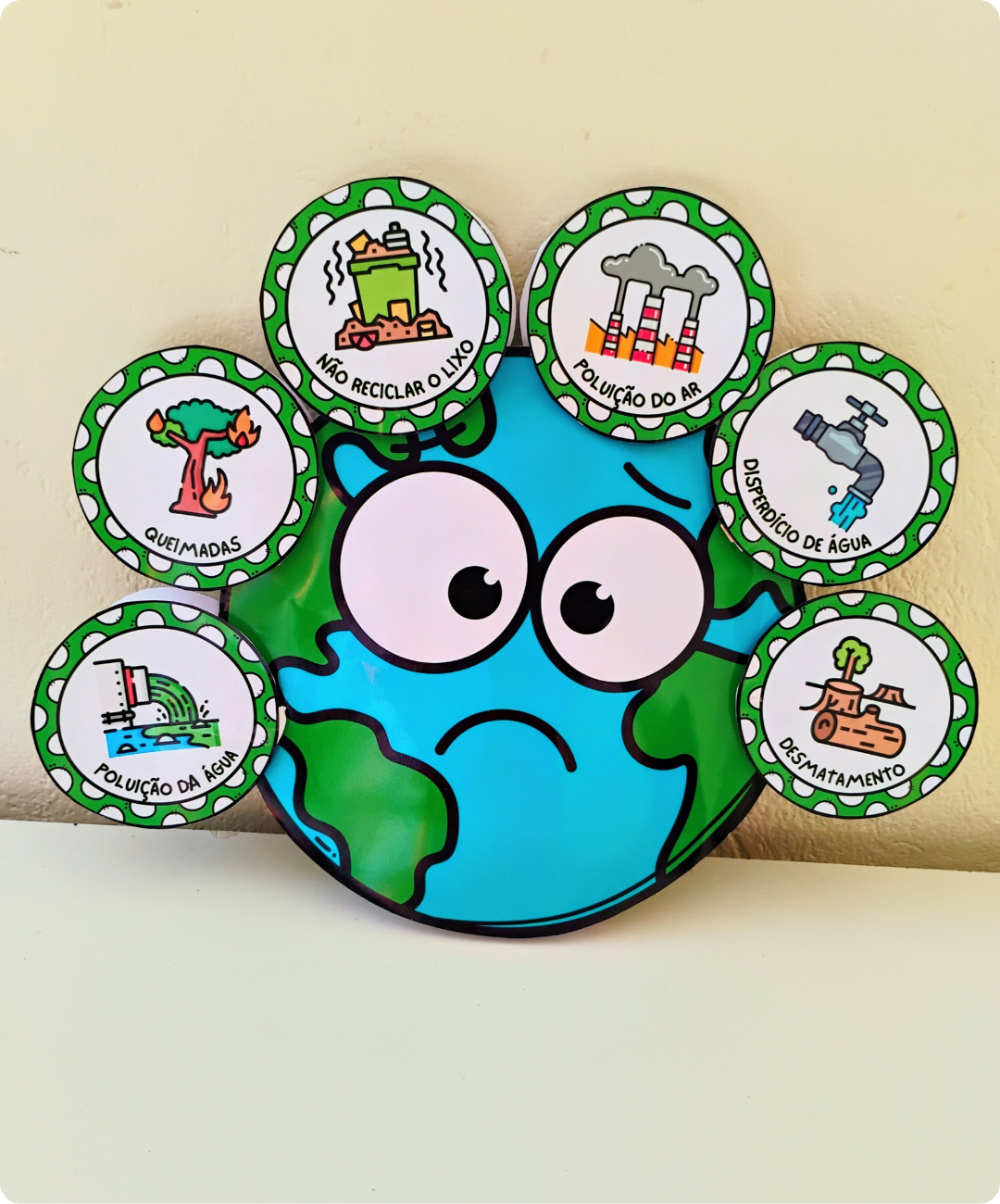 Luva de meio ambiente para imprimir — Educação Infantil — amostra 2: Como conduzir a atividade em sala