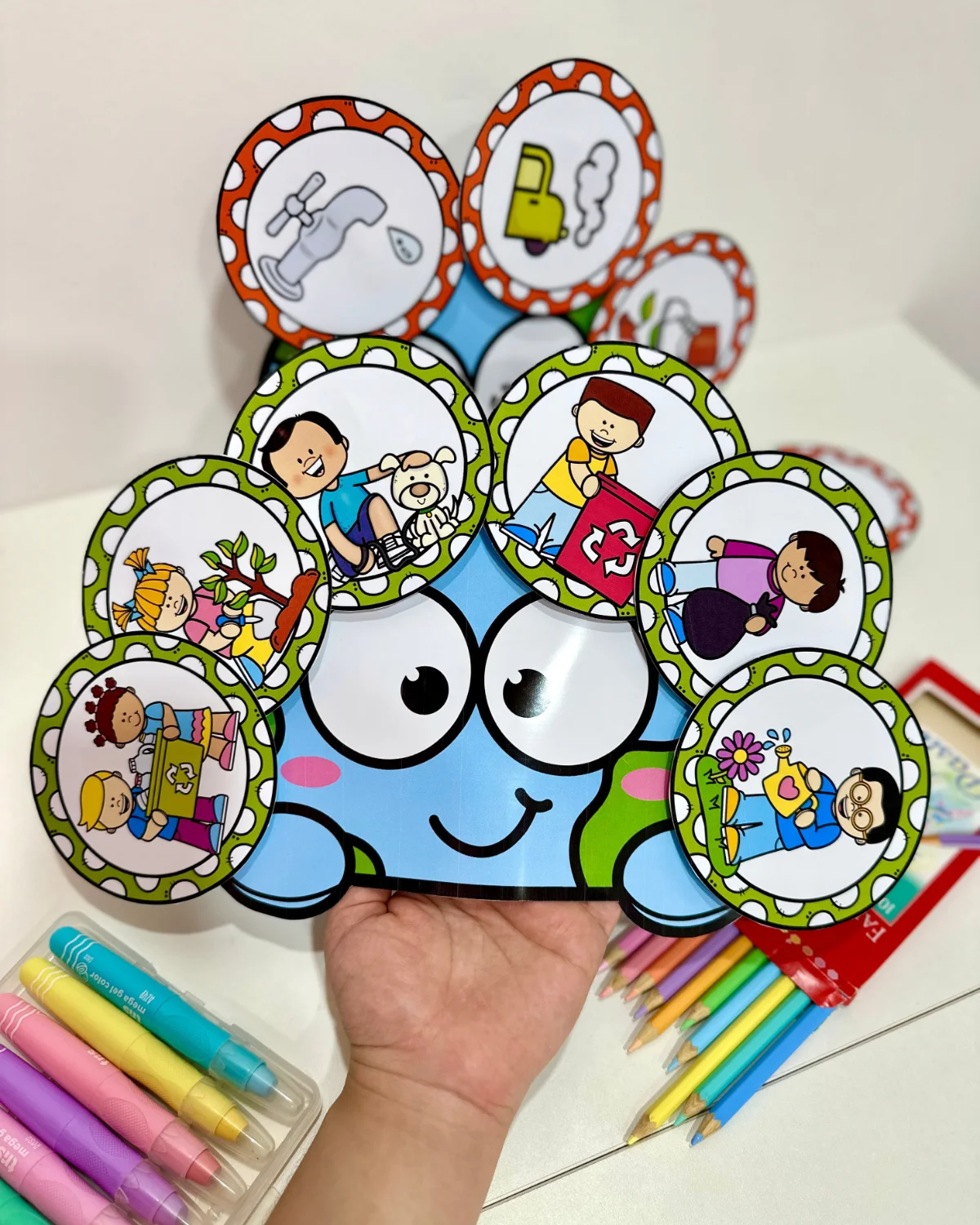 Luva de meio ambiente para imprimir — Educação Infantil — Ciências para Educação Infantil: Leve o cuidado com a natureza…