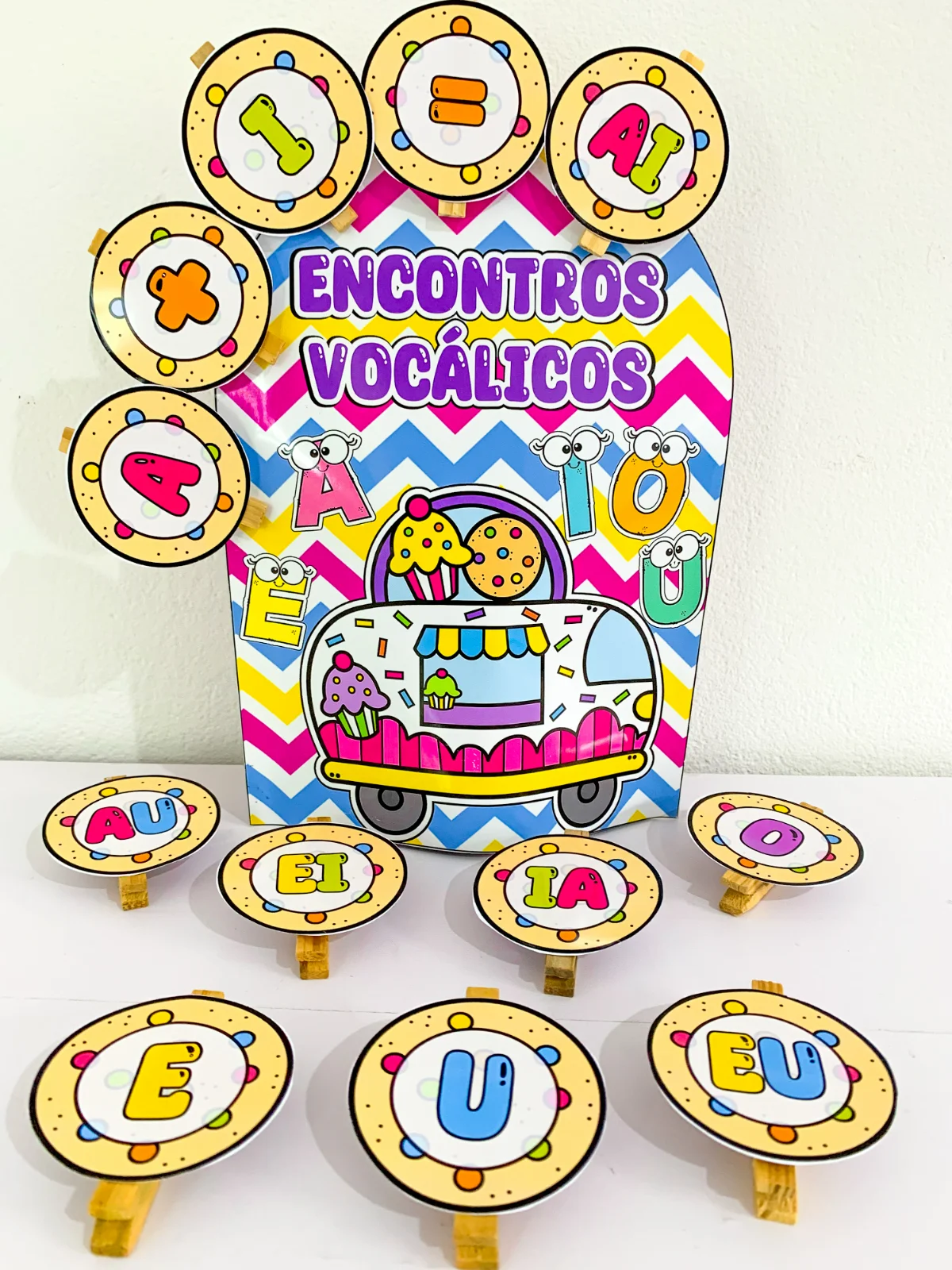 Luva Doces Encontros Vocálicos – Material Pedagógico — capa do material