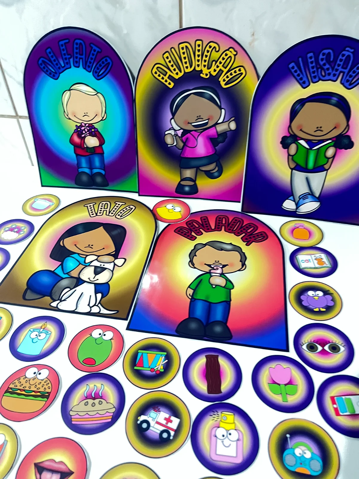 Luva dos 5 Sentidos – Aprender | Ed Infantil ao 3º Ano – Ciências — amostra 1: Luva dos 5 Sentidos para explorar visão,…
