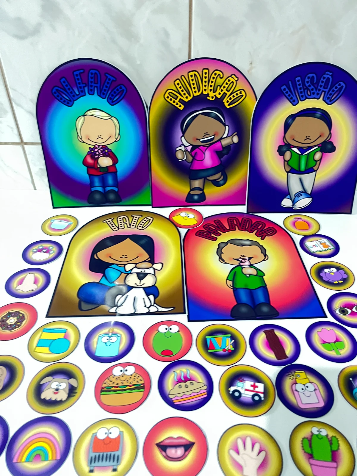 Luva dos 5 Sentidos – Aprender | Ed Infantil ao 3º Ano – Ciências — amostra 2: Luva dos 5 Sentidos para explorar visão,…