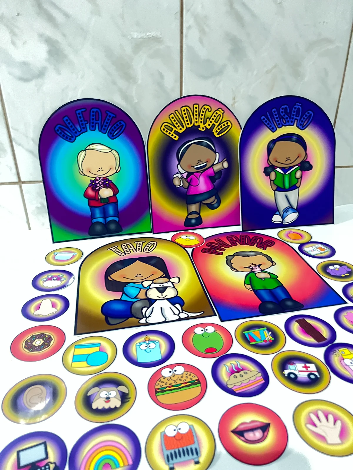 Luva dos 5 Sentidos – Aprender | Ed Infantil ao 3º Ano – Ciências — amostra 4: Luva dos 5 Sentidos para explorar visão,…
