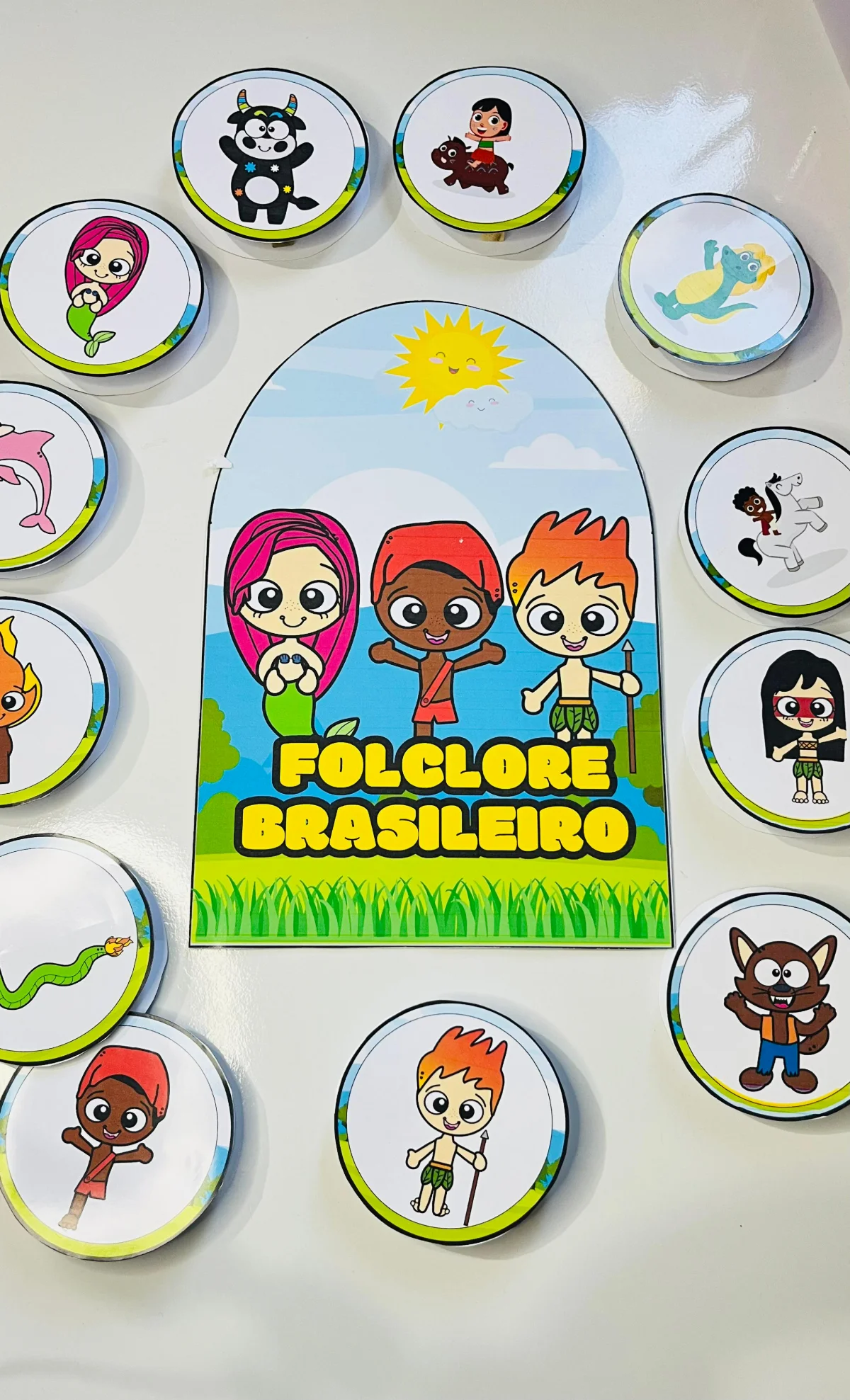 Luva Folclore Brasileiro | Educação Infantil — amostra 4: Luva Folclore Brasileiro — um recurso lúdico para levar as lendas…