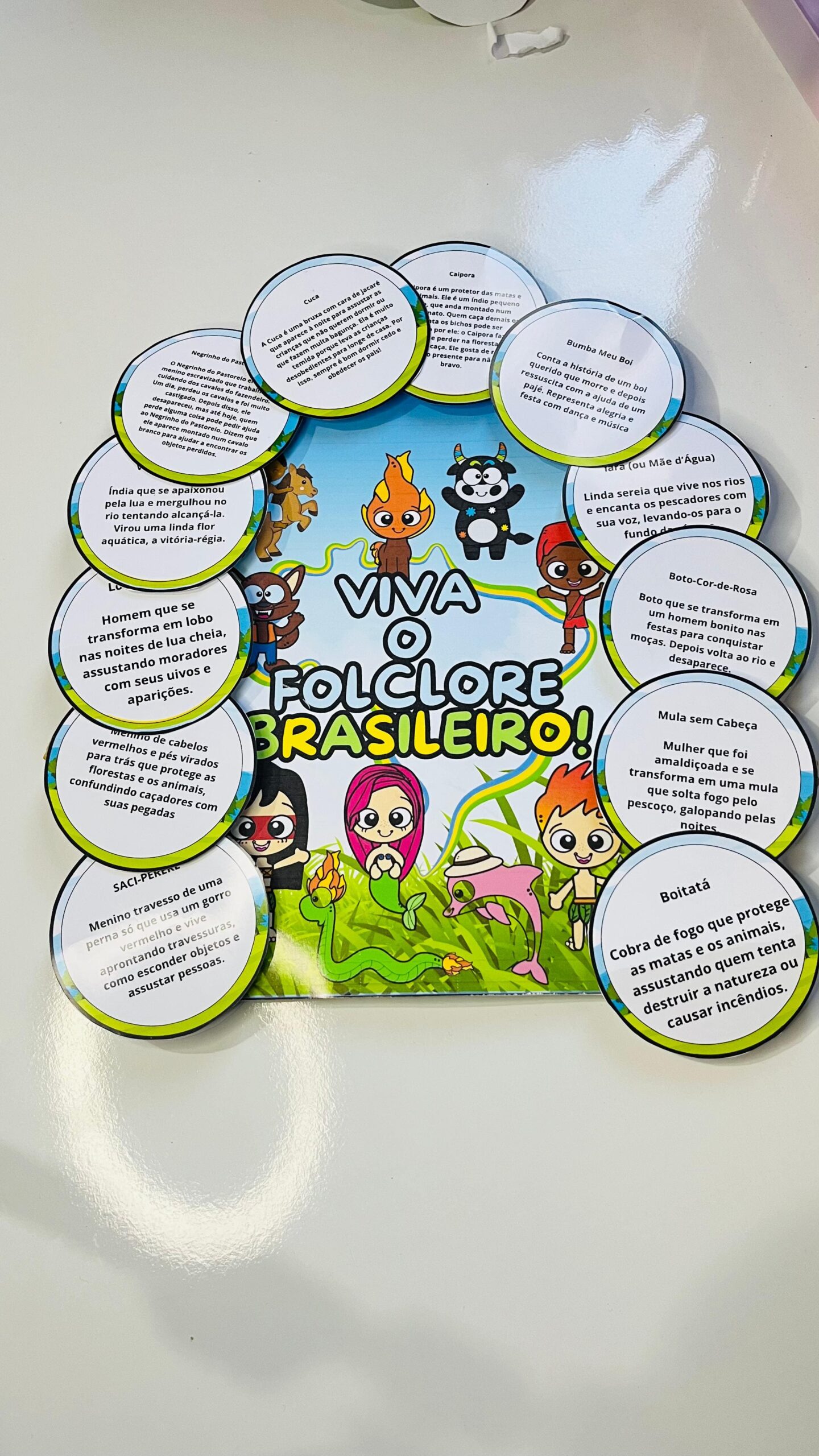 Luva folclore brasileiro – Material Pedagógico — amostra 3: Luva Folclore Brasileiro Leve a magia das lendas brasileiras…