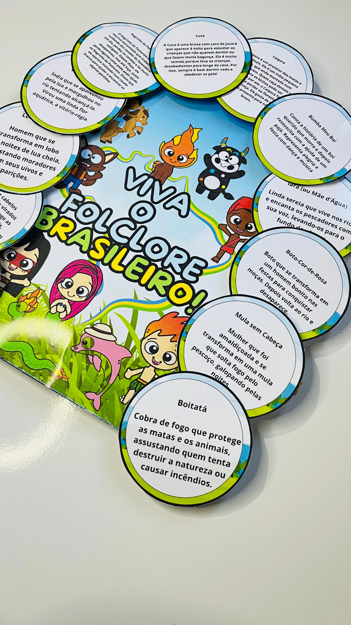 Luva Folclore Brasileiro – PDF para Imprimir — amostra 2: Leve a magia das lendas brasileiras para a sala de aula de forma…