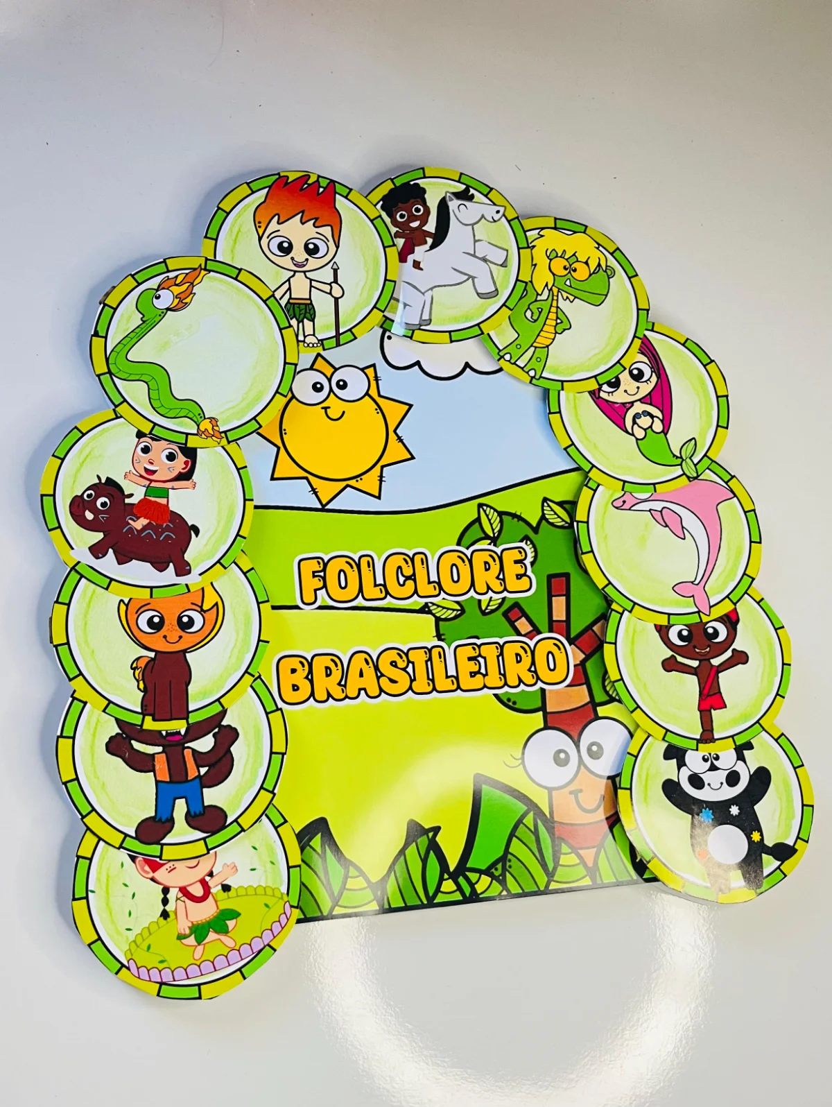 Luva Folclore – PDF para Imprimir | Educação Infantil — amostra 1: Luva Folclore Brasileiro Um recurso lúdico e interativo…