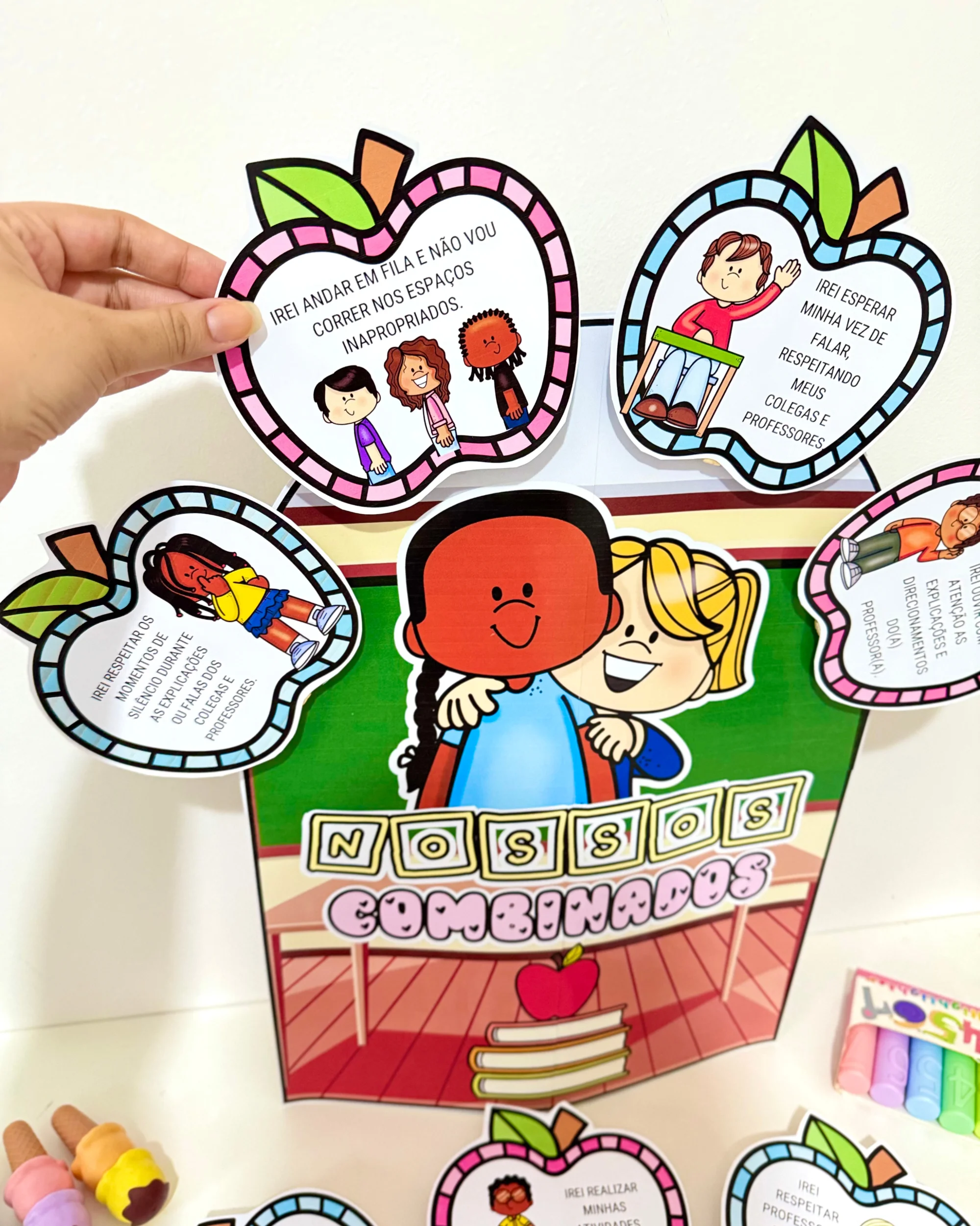 Luva Gigante dos Combinados Recurso Pedagógico para Educação Infantil — capa do material