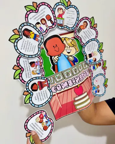 Luva Gigante “Nossos Combinados” para Educação Infantil e Anos Iniciais — capa do material