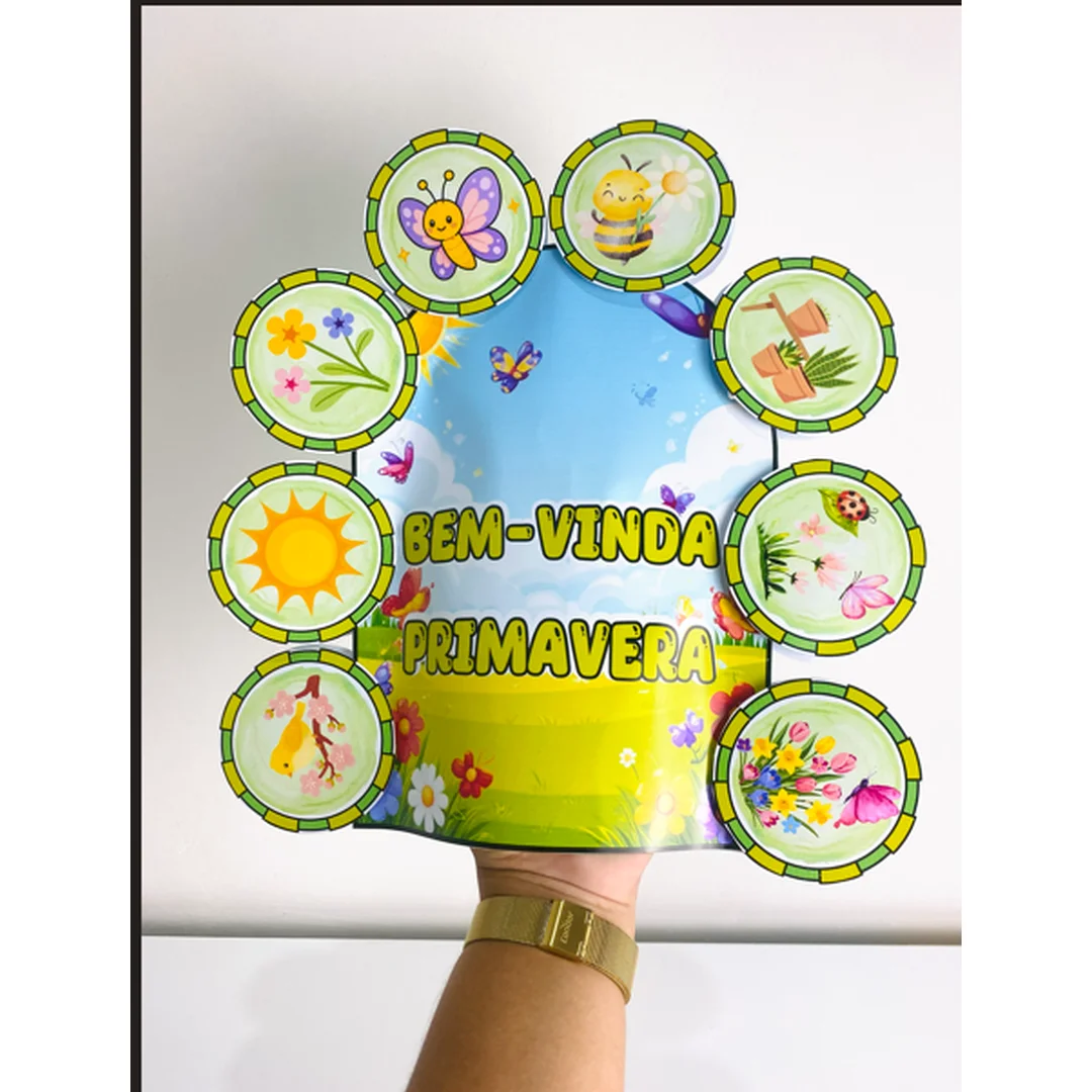 🌸 Luva Interativa da Primavera — amostra 3: 📚 O arquivo acompanha: ✔️ Painel da luva interativa; ✔️ 8 círculos ilustrados… 🌸 Luva Interativa da Primavera — amostra 3: 📚 O arquivo acompanha: ✔️ Painel da luva interativa; ✔️ 8 círculos ilustrados…