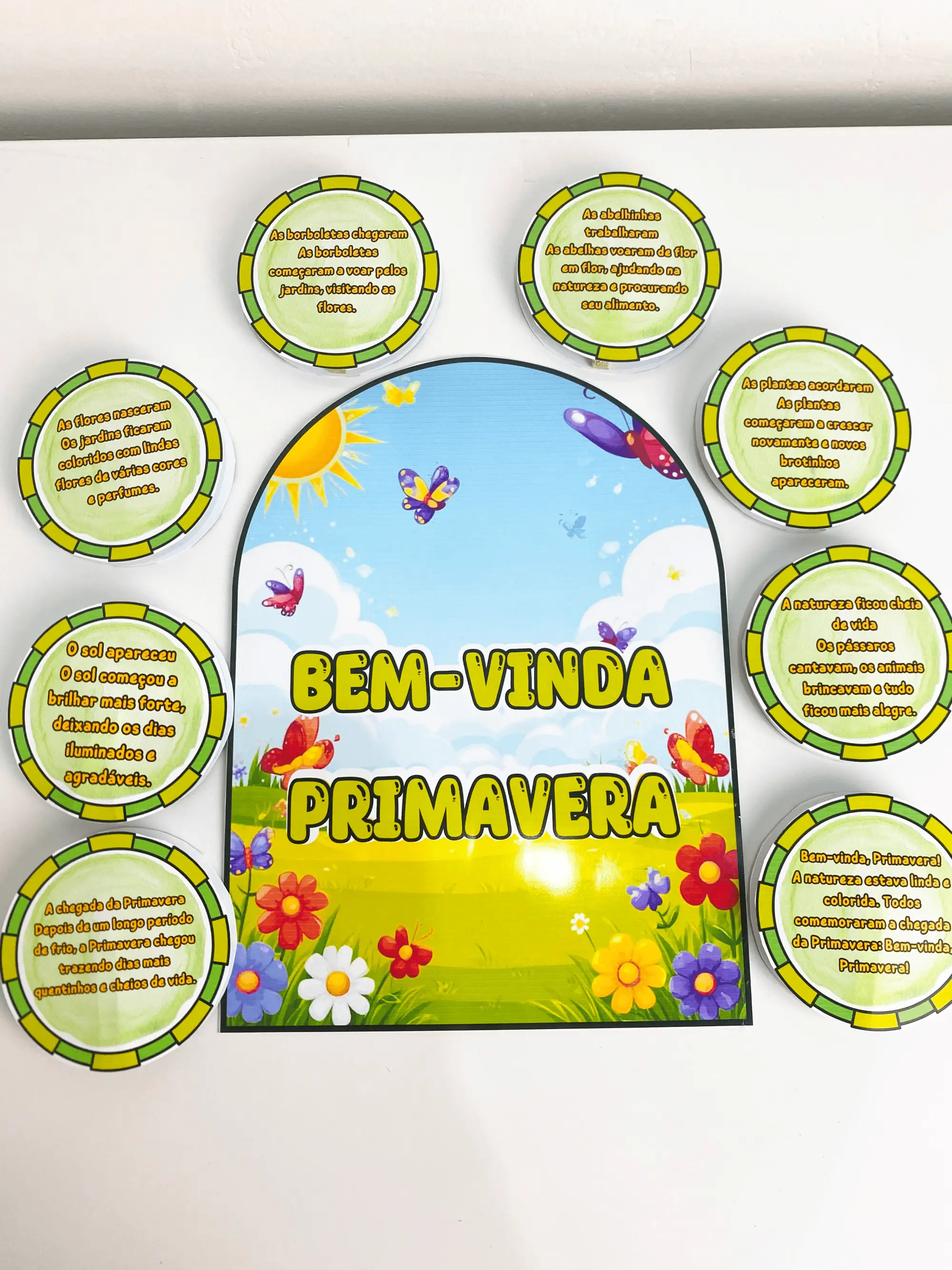 LUVA INTERATIVA DA PRIMAVERA - Bem Vinda Primavera — amostra 1: LUVA INTERATIVA DA PRIMAVERA