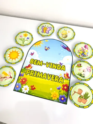 Luva Interativa da Primavera - Estação do Ano — amostra 2: Um recurso lúdico e interativo para trabalhar a Primavera e as…