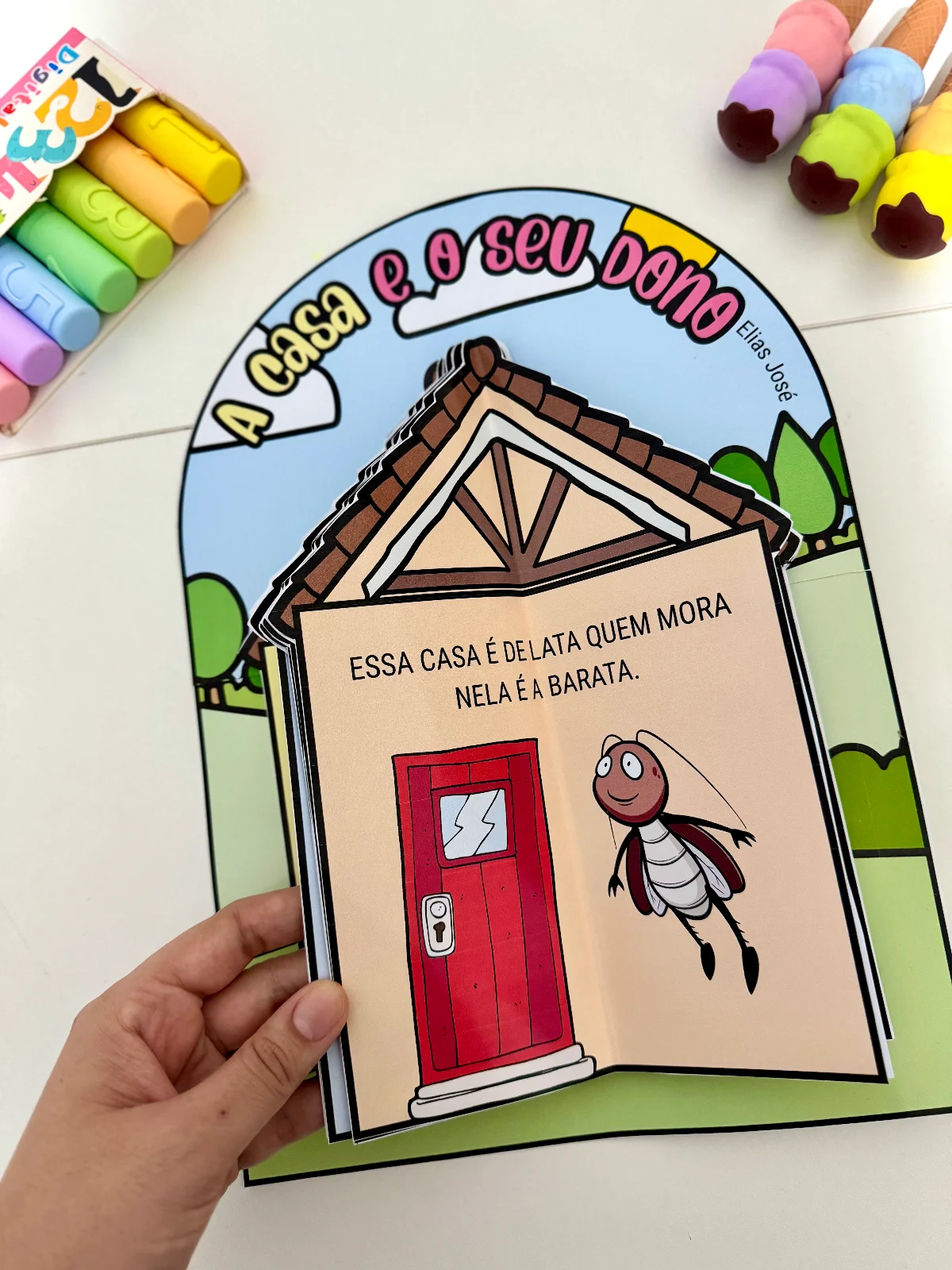 Luva Interativa Poema "A Casa e o Seu Dono" (Elias José) — amostra 6: Dê vida ao poema de Elias José
