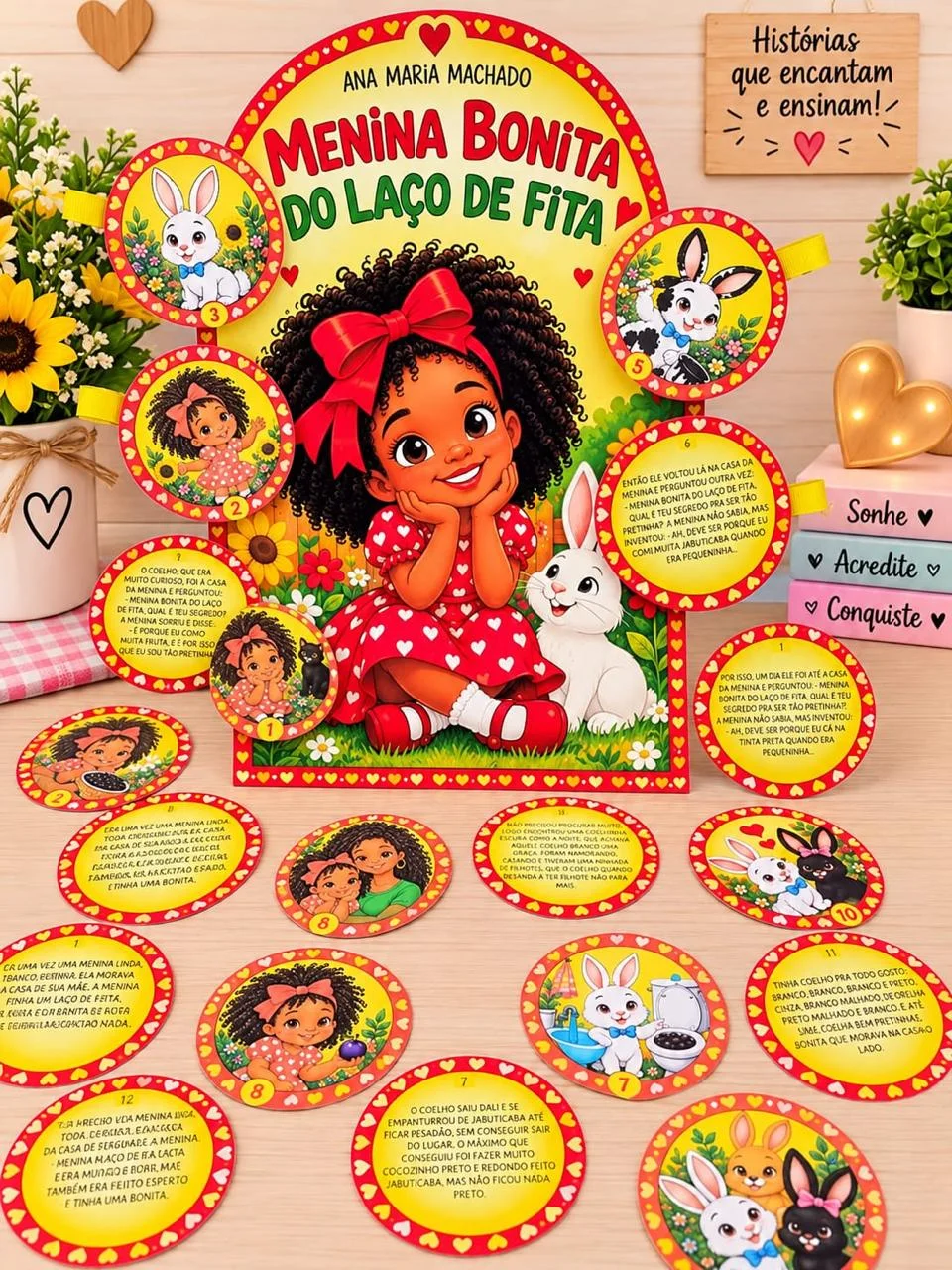 Luva Menina Bonita do Laço de Fita — História para Todas as séries: ☀️Luva Menina bonita do laço de fita 💛O material…