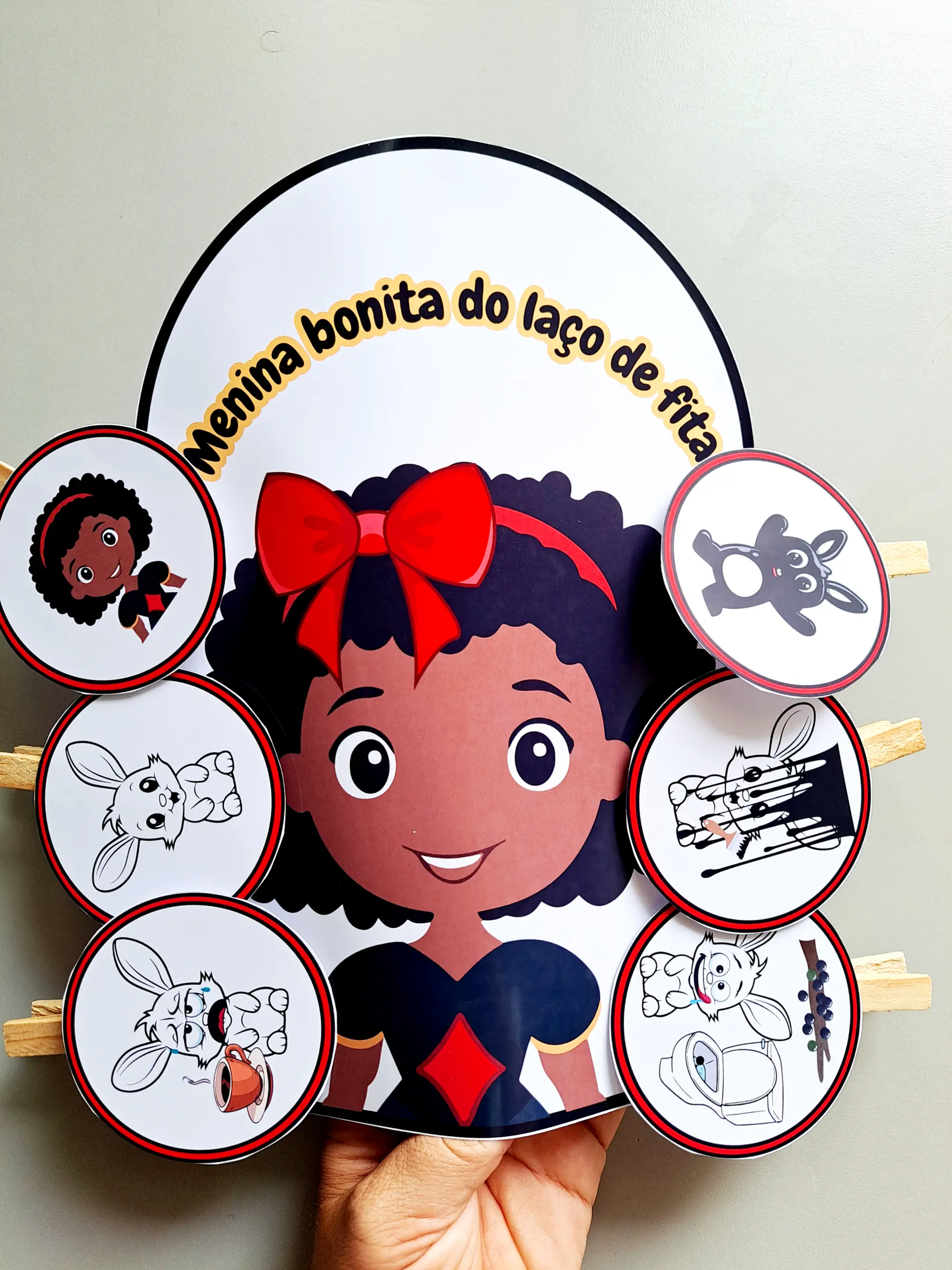🎀 LUVA MENINA BONITA DO LAÇO DE FITA- HISTORIA LUDICA — amostra 1: A Luva Menina Bonita do Laço de Fita é um recurso…
