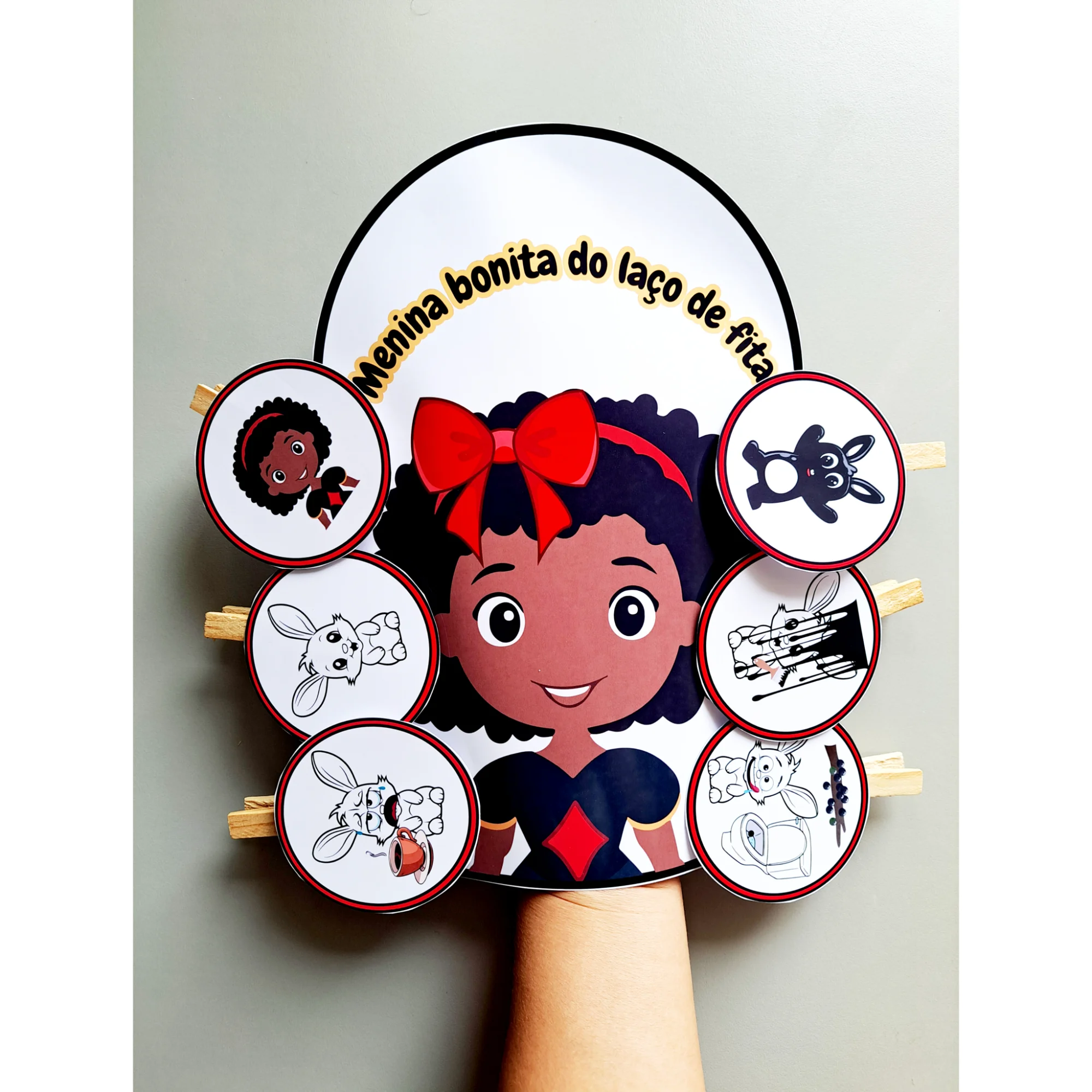 🎀 LUVA MENINA BONITA DO LAÇO DE FITA- HISTORIA LUDICA — amostra 6: A Luva Menina Bonita do Laço de Fita é um recurso…