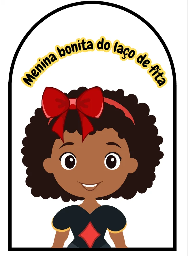 🎀 LUVA MENINA BONITA DO LAÇO DE FITA- HISTORIA LUDICA — amostra 7: A Luva Menina Bonita do Laço de Fita é um recurso…