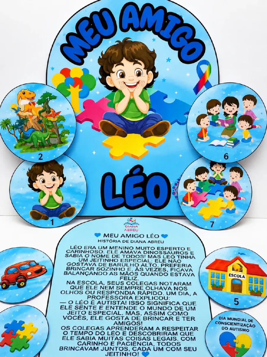 Luva Meu Amigo Leo – Material Pedagógico — Alfabetização para Educação Infantil: Uma história linda para trabalhar o…