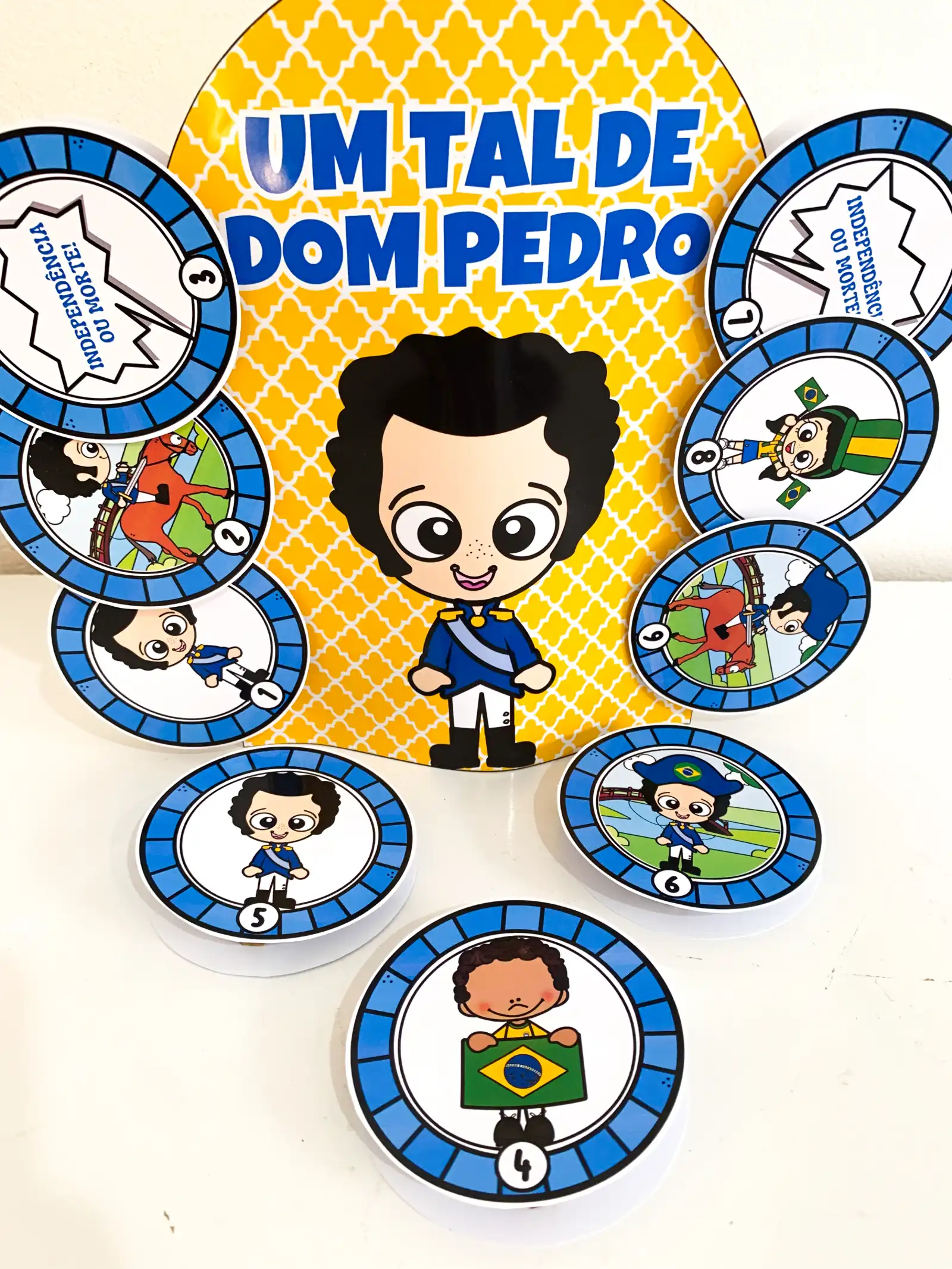 Luva Musica "Um Tal de Dom Pedro" – Independência do Brasil — amostra 1: Luva musical “Um Tal de Dom Pedro” para trabalhar…