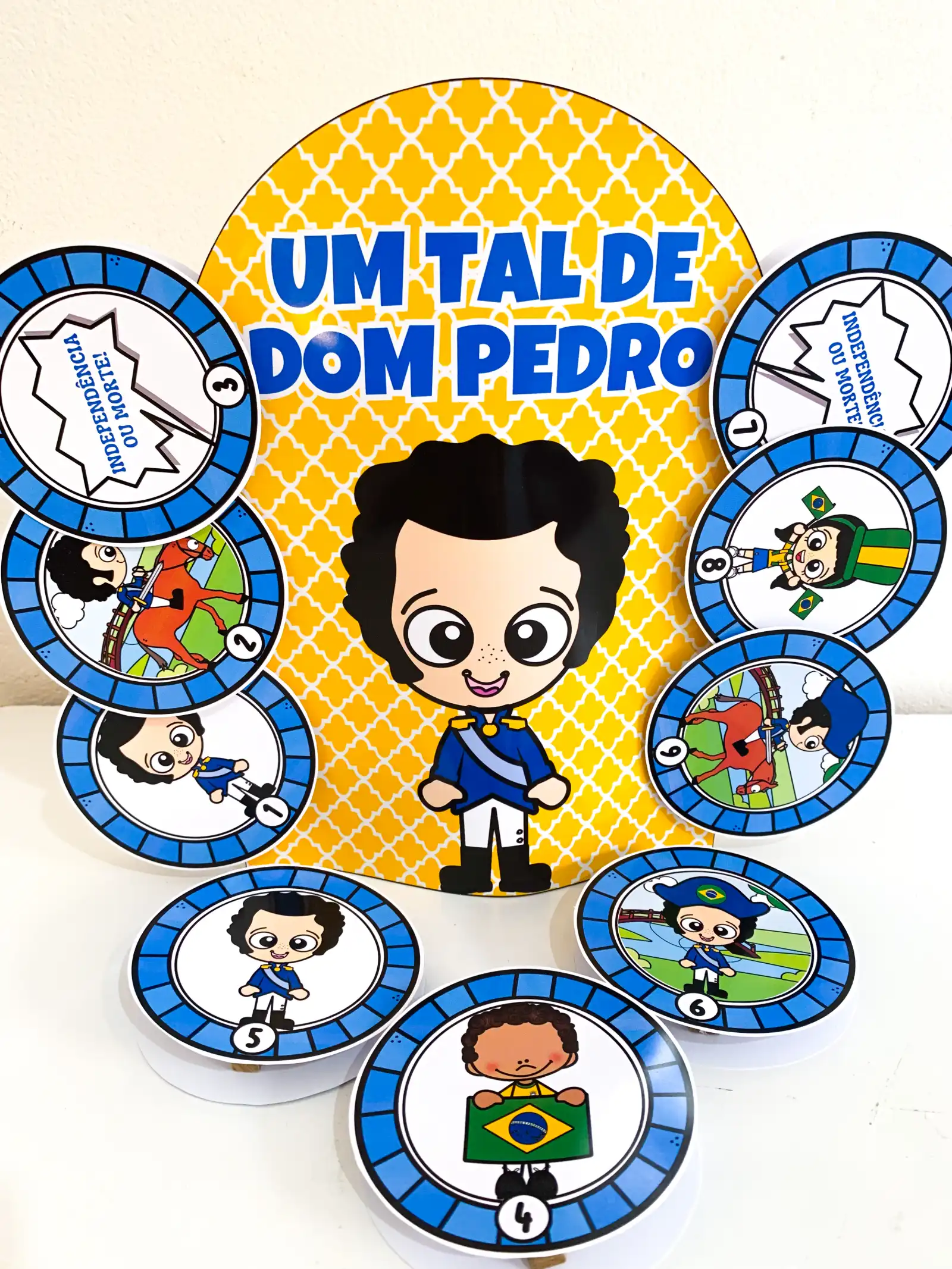 Luva Musica "Um Tal de Dom Pedro" – Independência do Brasil — capa do material