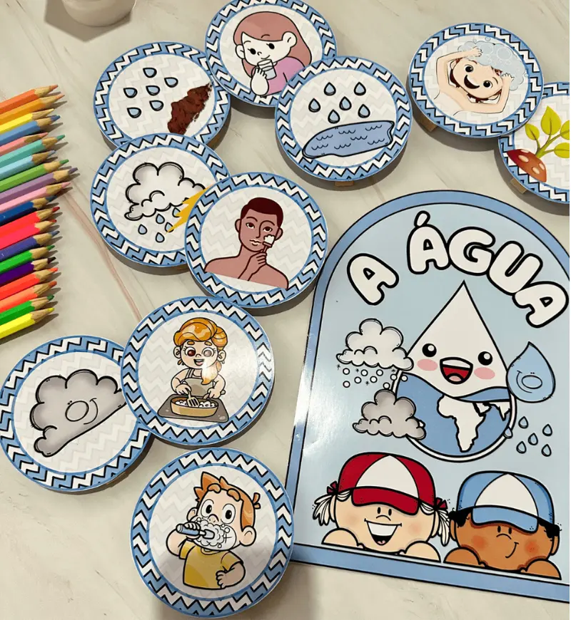 Luva musical A Água para Educação Infantil — amostra 3: Como usar a luva musical em sala