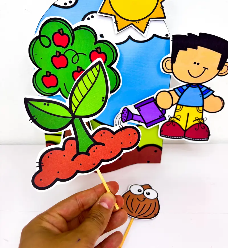 Luva Musical A Árvore: natureza e música na Educação Infantil — amostra 1: Luva Musical A Árvore para explorar a natureza