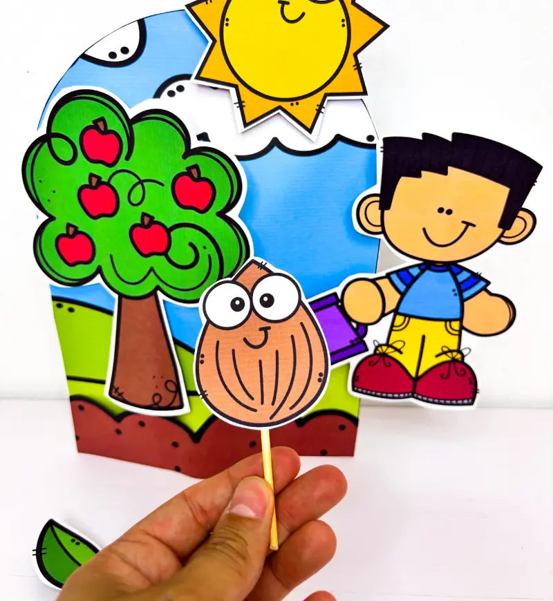 Luva Musical A Árvore: natureza e música na Educação Infantil — amostra 2: O que vem no material