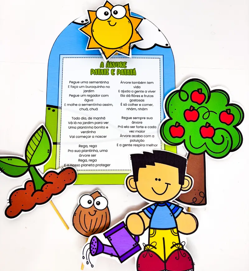 Luva Musical A Árvore: natureza e música na Educação Infantil — amostra 3: Como usar em sala de aula
