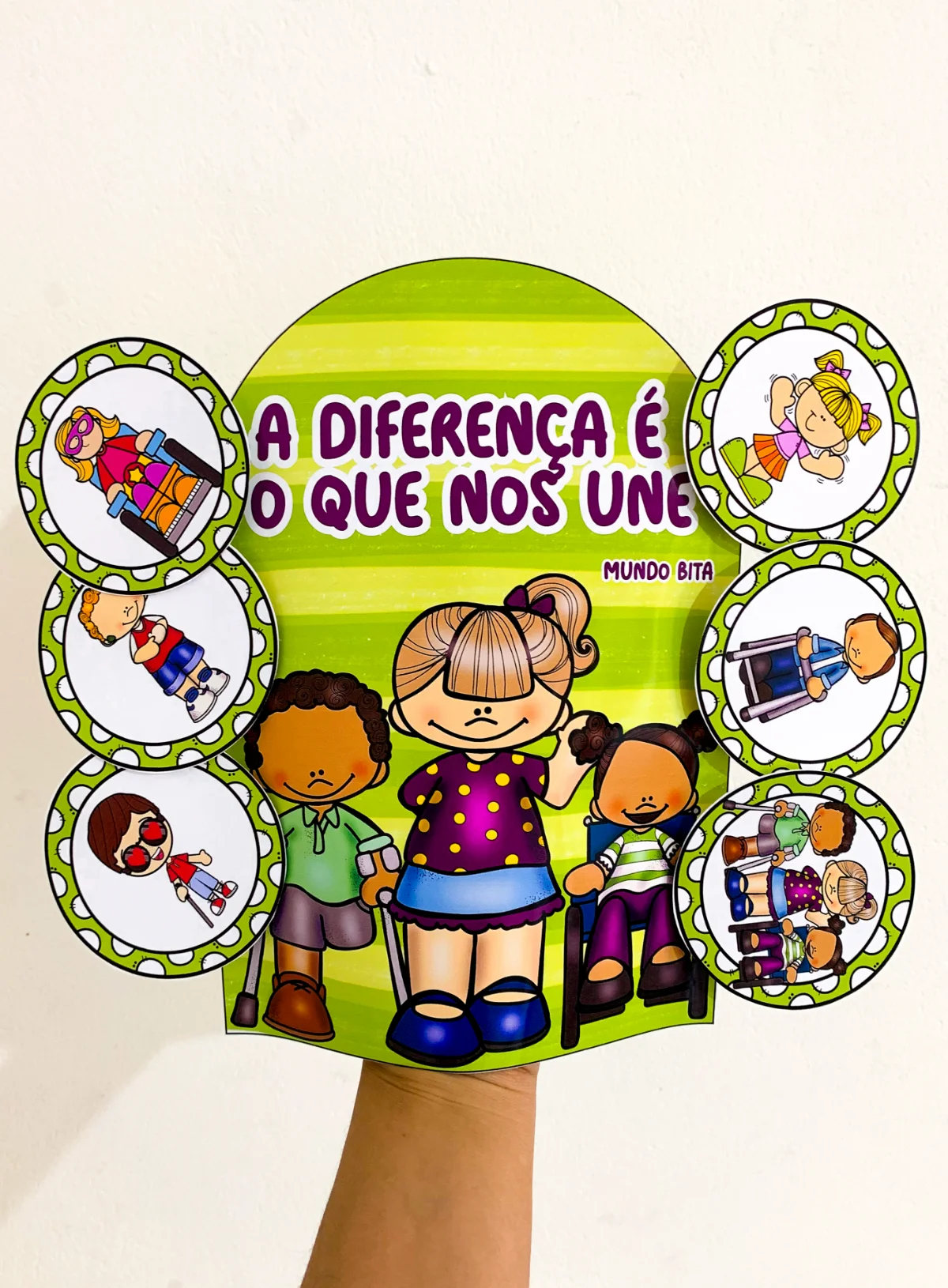 Luva Musical - A diferença que nos une - Mundo Bita — amostra 4: Luva musical “A diferença é oquenosune”do Mundo Bita