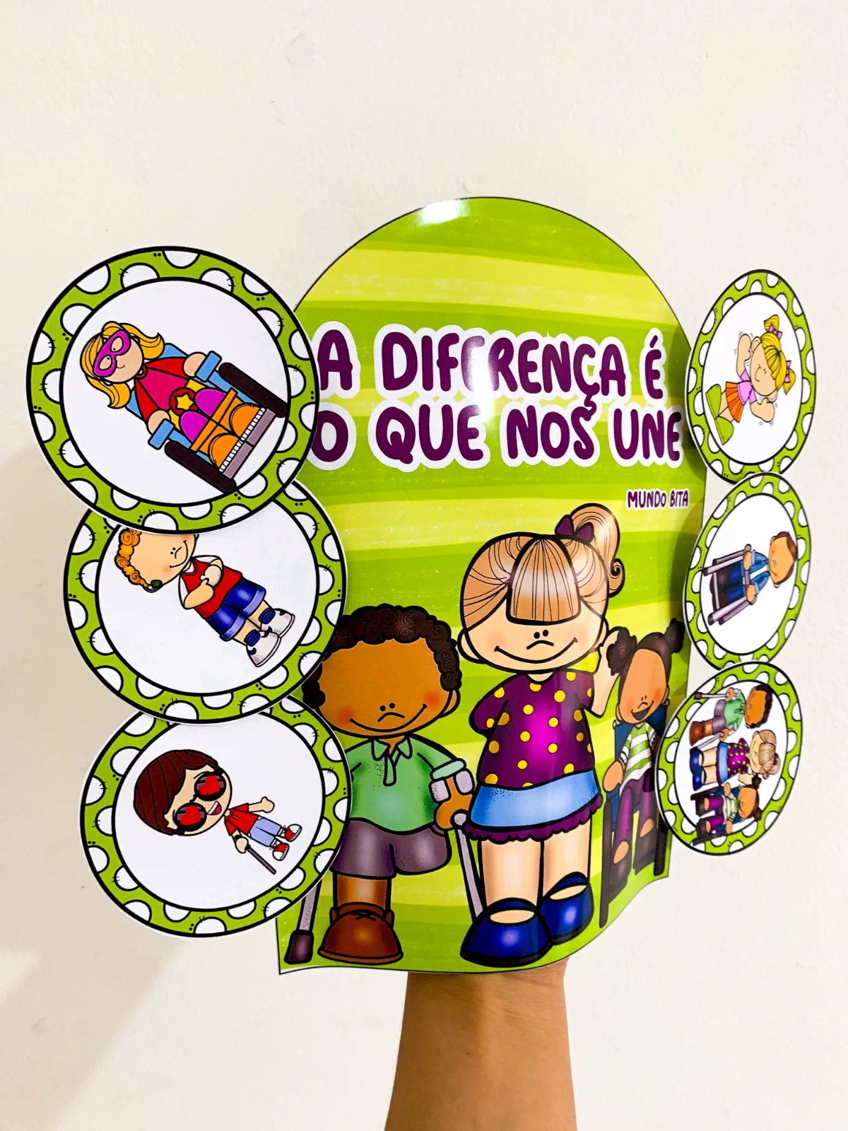 Luva Musical - A diferença que nos une - Mundo Bita — amostra 5: Luva musical “A diferença é oquenosune”do Mundo Bita