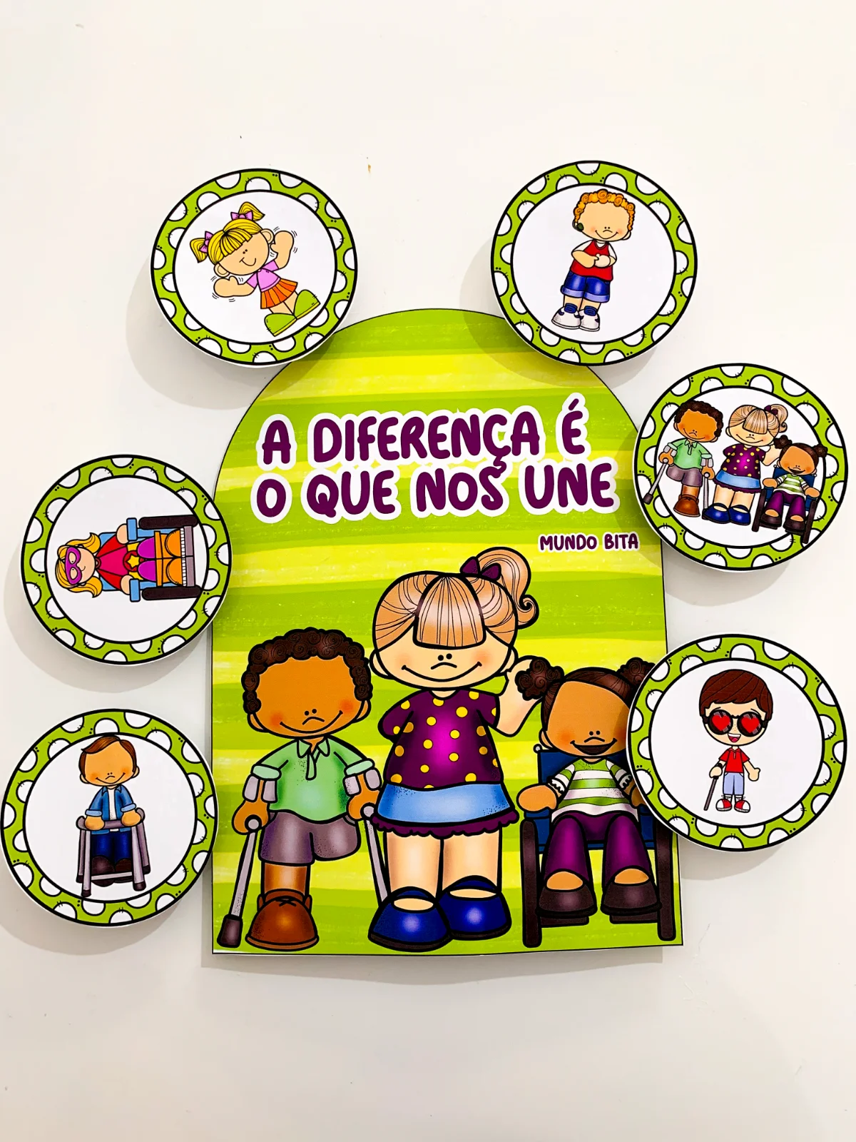 Luva Musical - A diferença que nos une - Mundo Bita — amostra 7: Luva musical “A diferença é oquenosune”do Mundo Bita