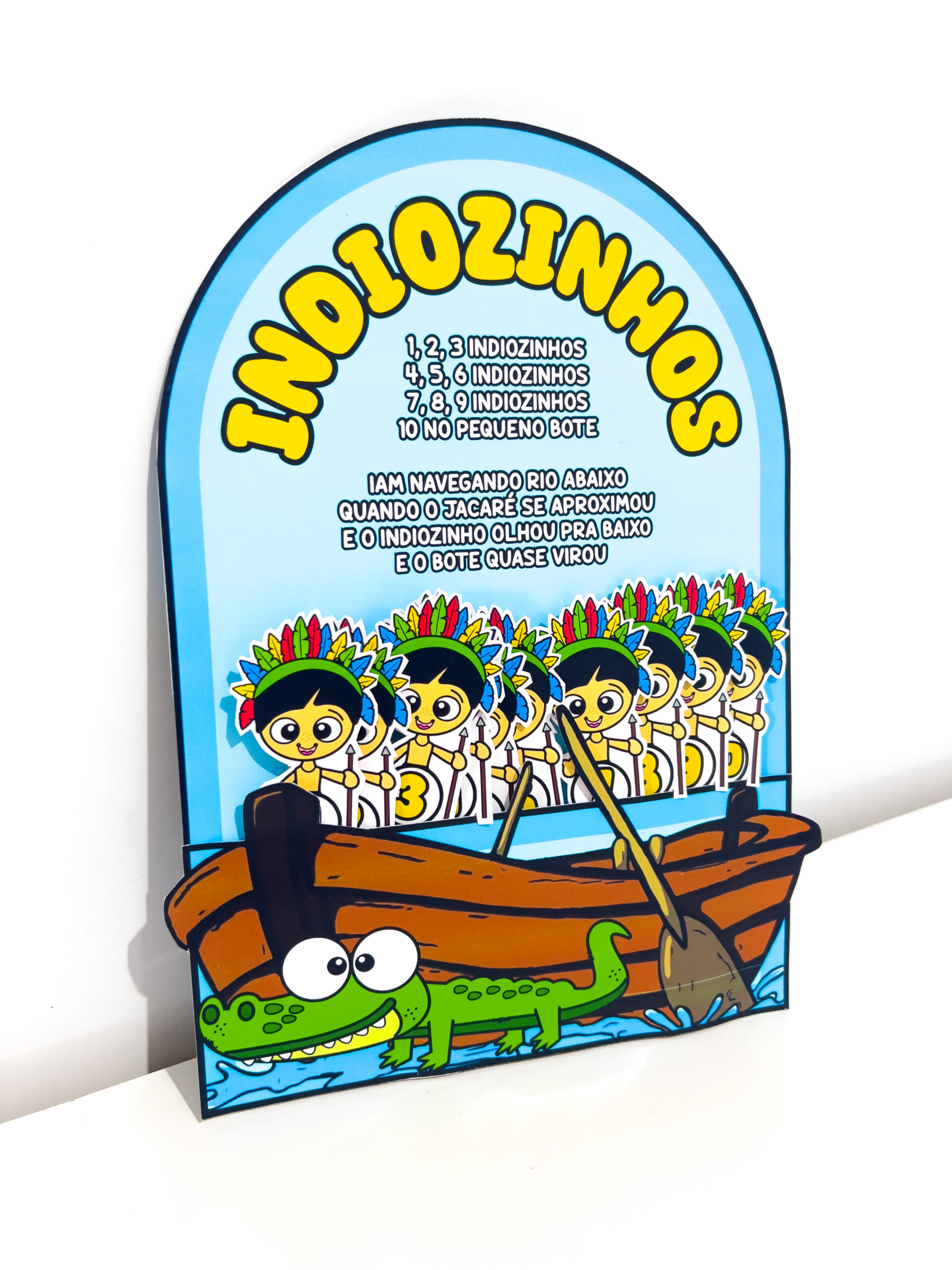 Luva musical de indiozinhos para imprimir — amostra 2: Como conduzir a proposta em sala