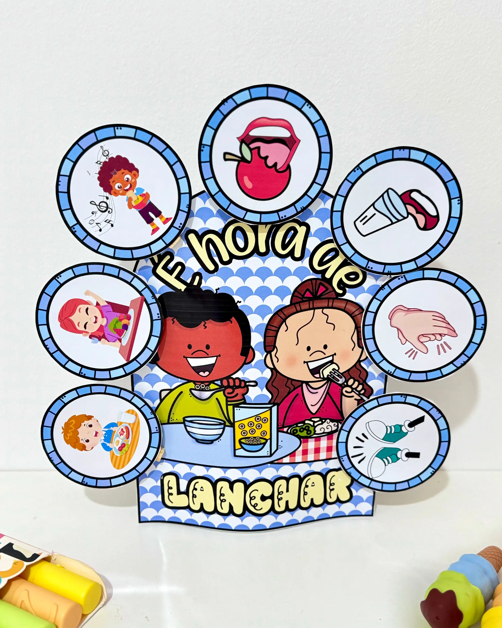 Luva Musical “É Hora de Lanchar” para Educação Infantil — amostra 3: Para quem é indicado