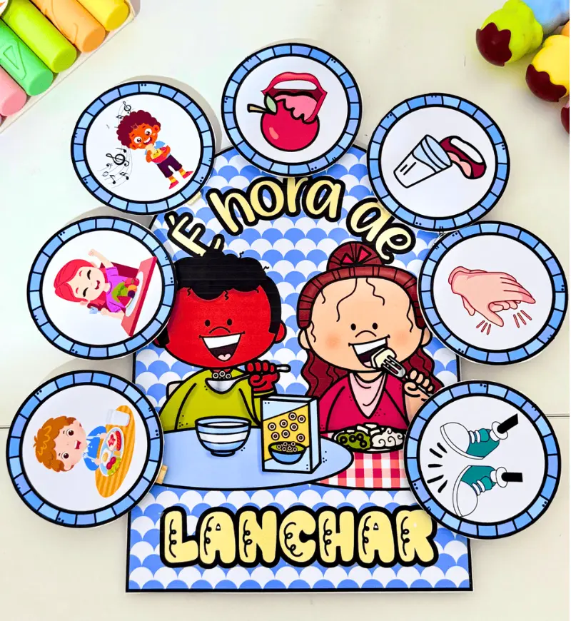 Luva musical É Hora de Lanchar: PDF para Educação Infantil — Atividades para Educação Infantil: Leve a música para a rotina…