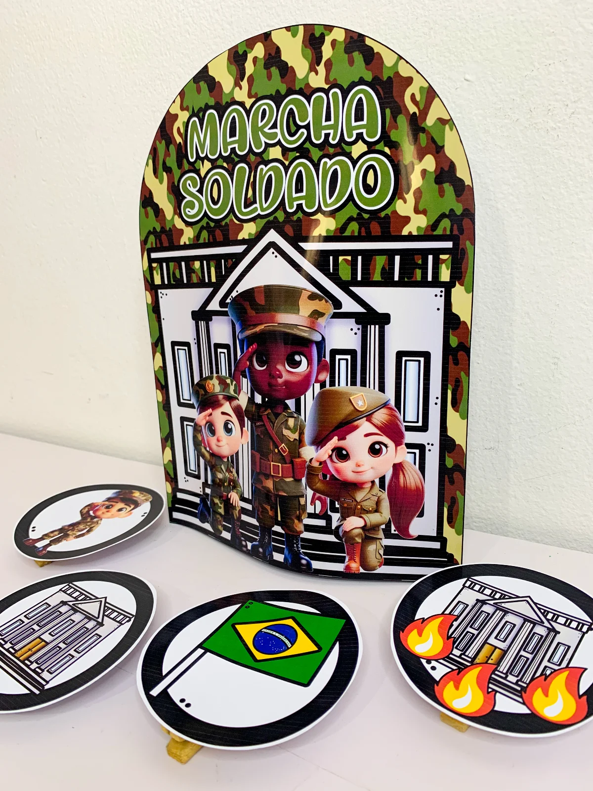 Luva Musical: Marcha Soldado – PDF para Imprimir — amostra 2: A cantiga Marcha Soldado ganha vida com esta proposta que une…
