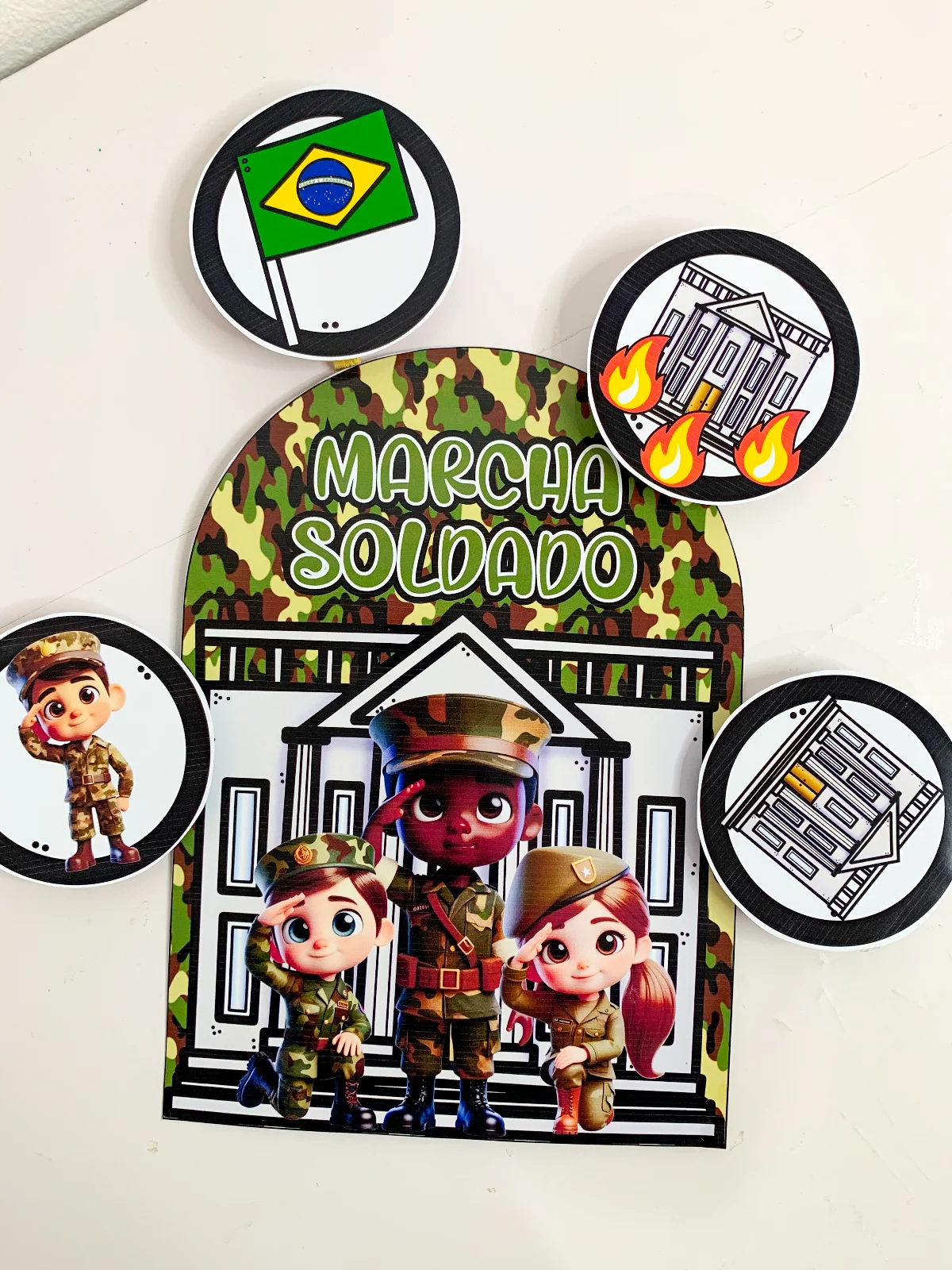 Luva Musical: Marcha Soldado – PDF para Imprimir — amostra 7: A cantiga Marcha Soldado ganha vida com esta proposta que une…