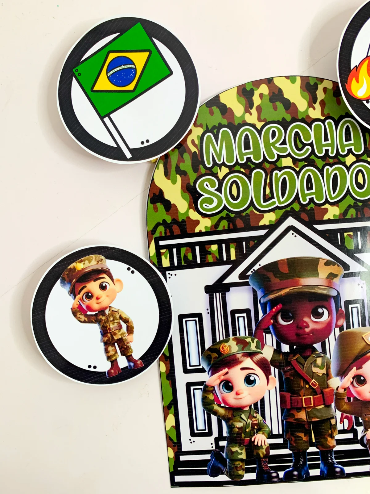 Luva Musical – Marcha Soldado – PDF para Imprimir — amostra 1: O que vem no material