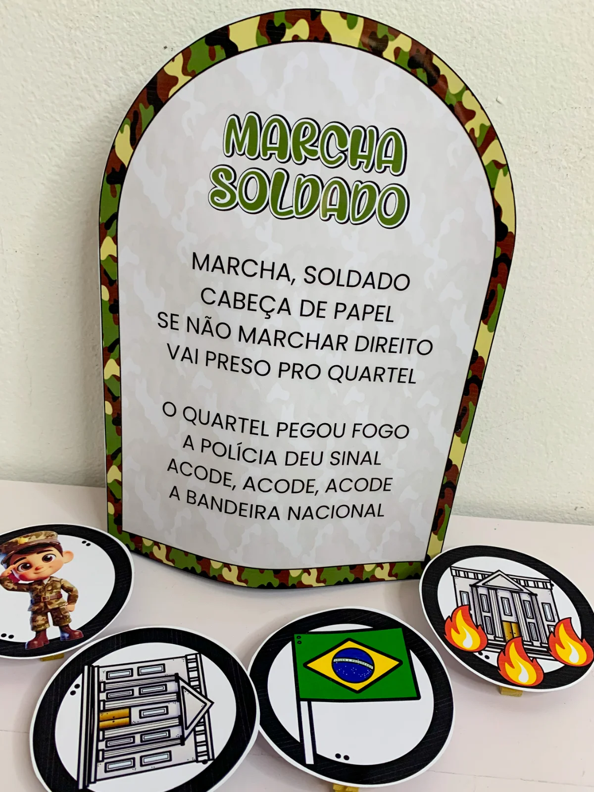 Luva Musical – Marcha Soldado – PDF para Imprimir — amostra 3: Formato e entrega