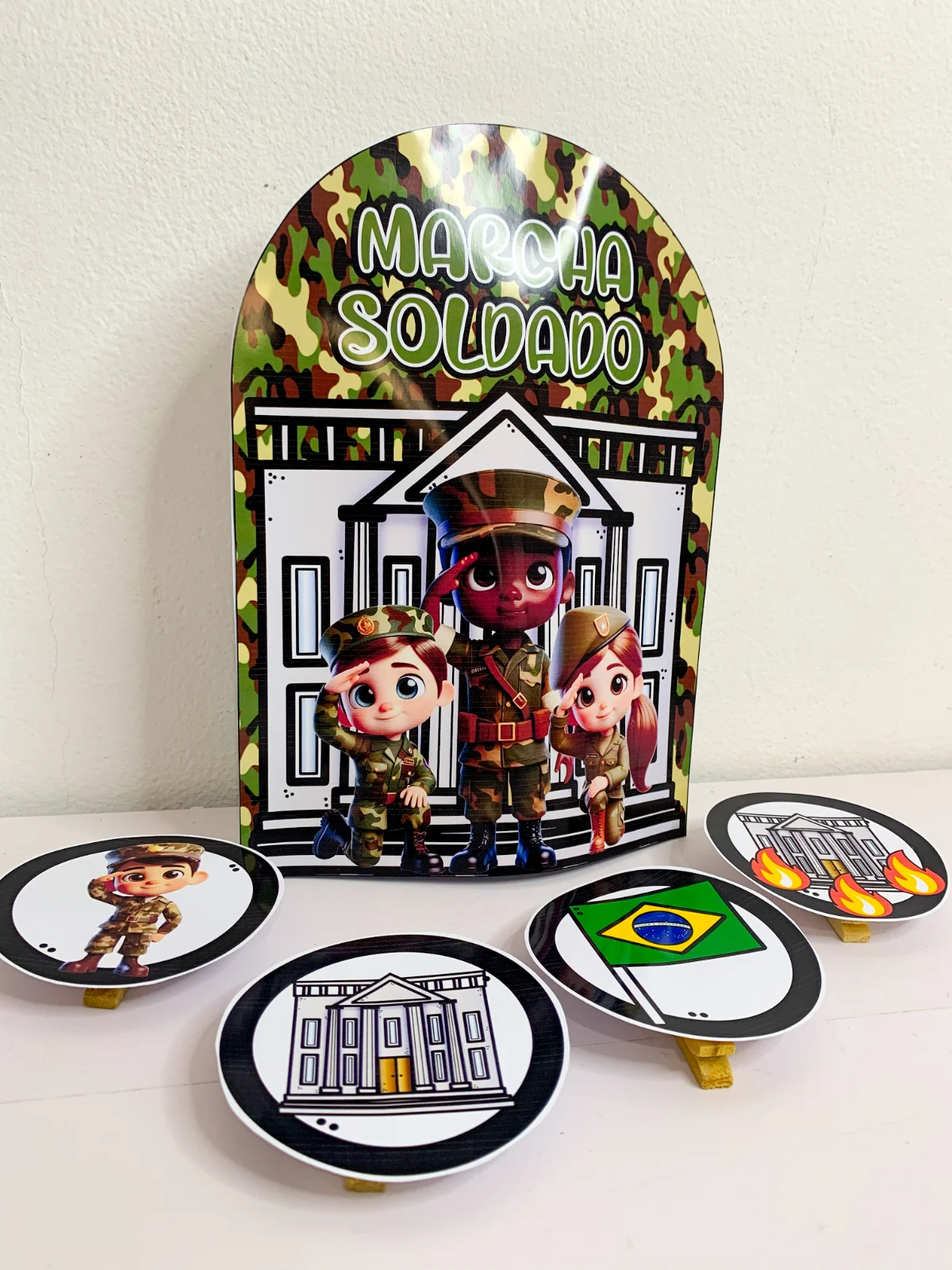 Luva Musical – Marcha Soldado – PDF para Imprimir — amostra 4: Transforme a cantiga "Marcha Soldado" em uma experiência…
