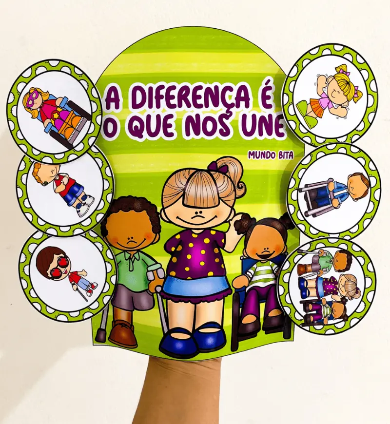 Luva musical para inclusão: A Diferença é o que nos Une — amostra 1: Luva musical para trabalhar inclusão na Educação…