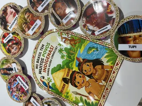 Luva Musical Povos indígenas - História Educação Infantil — amostra 5: 🤩Com a Luva Musical Povos Indígenas, você…