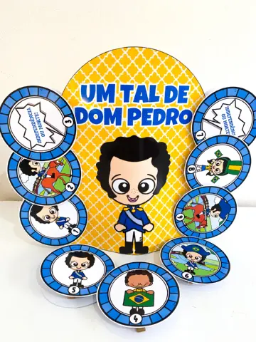 Luva musical “Um tal de Dom Pedro” Atividade Independência do Brasil — amostra 4: Material ilustrado para facilitar a…