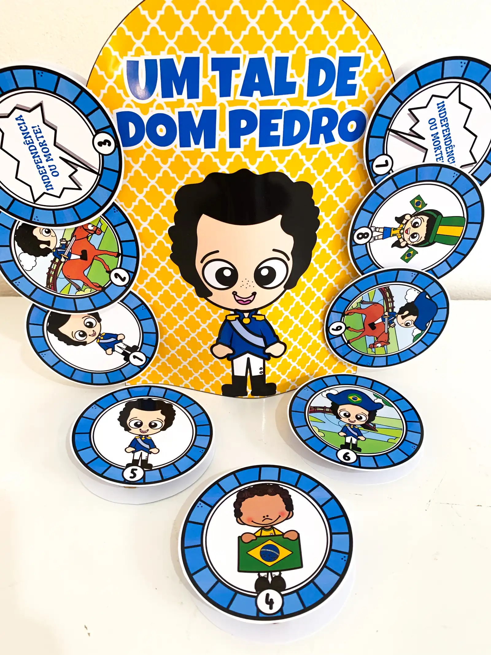 Luva musical “Um tal de Dom Pedro” - Independência do Brasil — amostra 1: Luva musical “Um tal de Dom Pedro” para trabalhar…