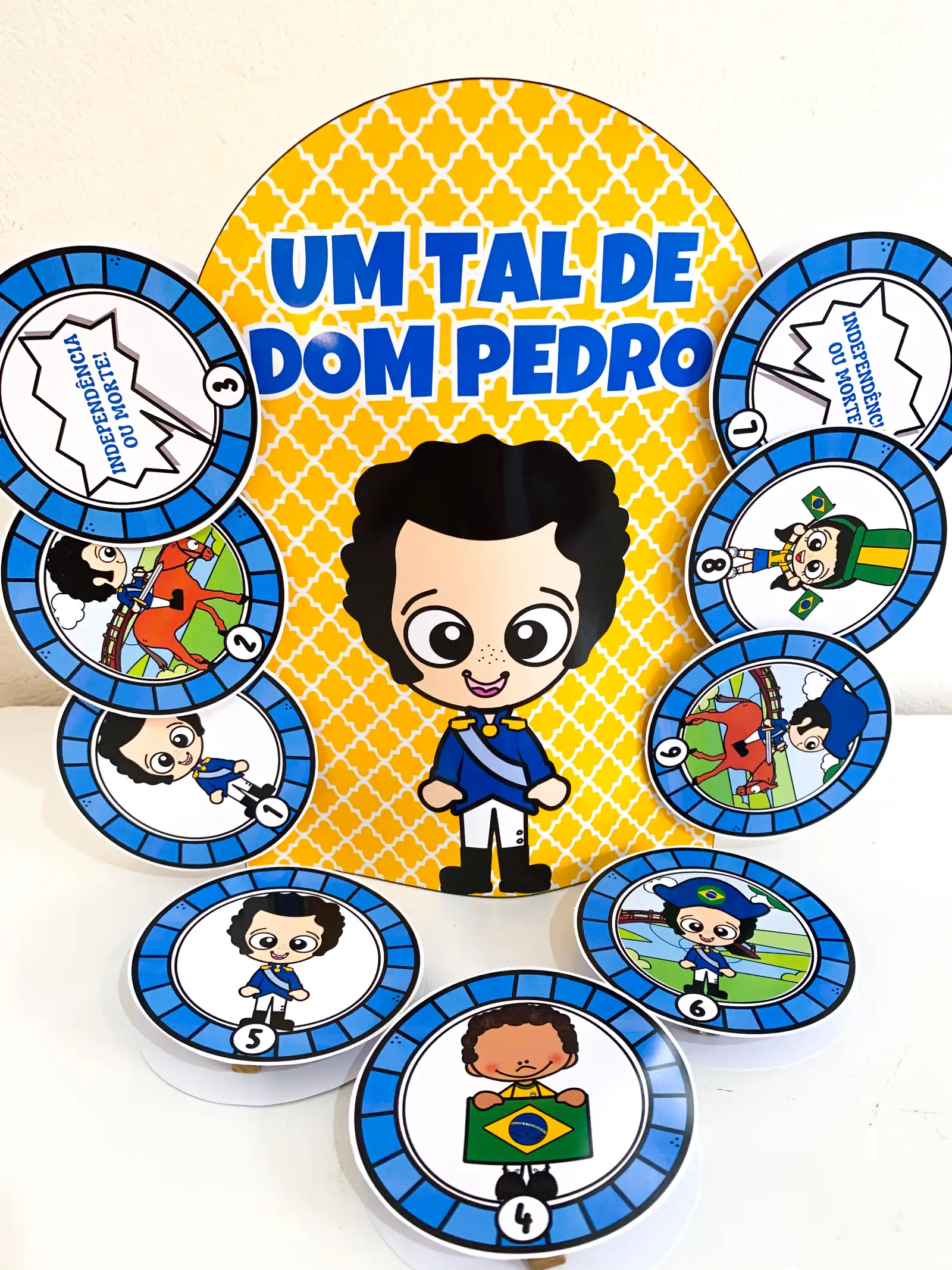 Luva musical “Um tal de Dom Pedro” - Independência do Brasil — amostra 2: Luva musical “Um tal de Dom Pedro” para trabalhar…