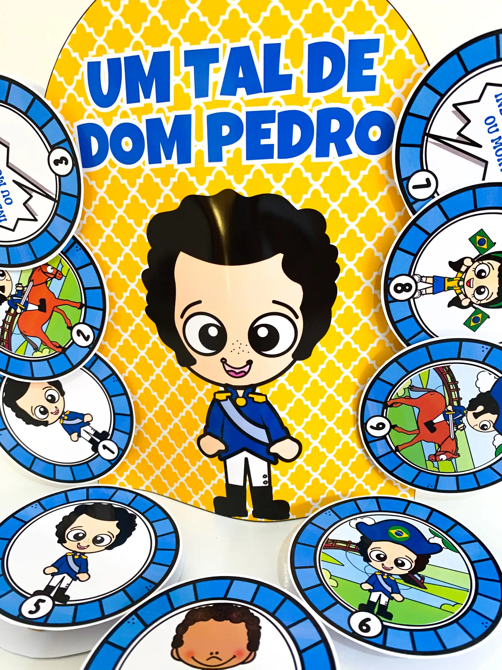 Luva musical “Um tal de Dom Pedro” - Independência do Brasil — amostra 4: Luva musical “Um tal de Dom Pedro” para trabalhar…