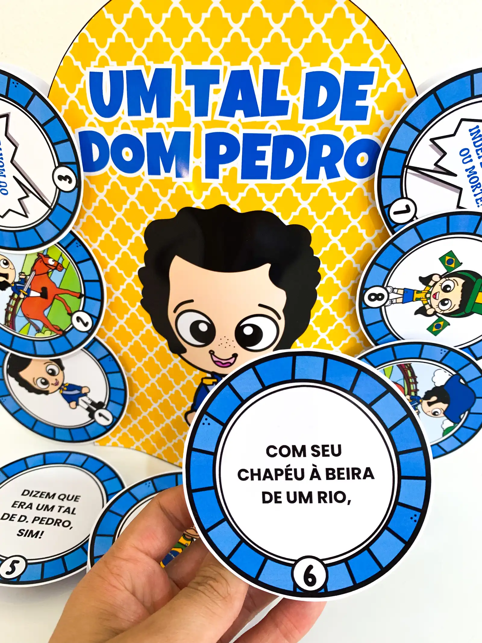 Luva musical “Um tal de Dom Pedro” - Independência do Brasil — amostra 7: Luva musical “Um tal de Dom Pedro” para trabalhar…