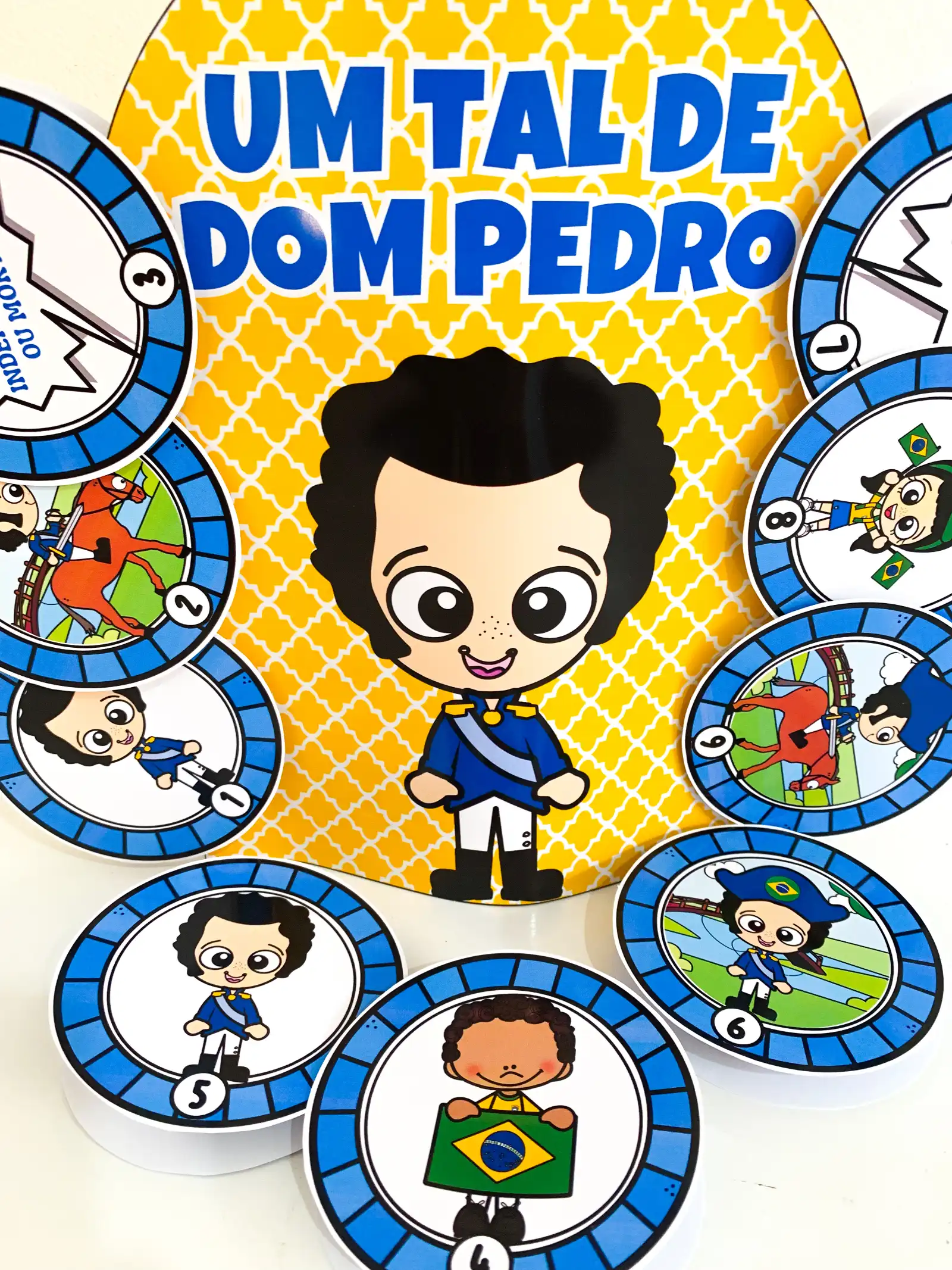 Luva musical “Um tal de Dom Pedro” - Independência do Brasil — Alfabetização para Educação Infantil: Luva musical “Um tal…