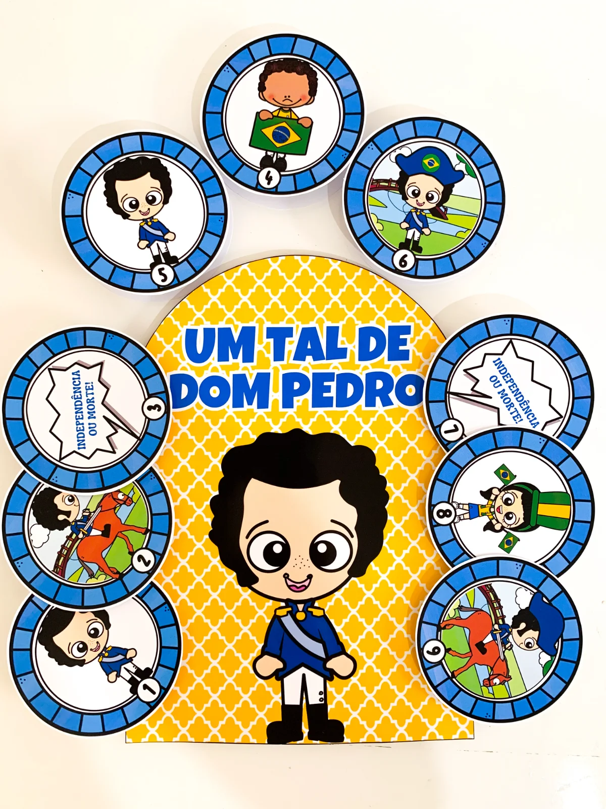 Luva Musical - Um tal de Dom Pedro- Independência do Brasil — amostra 4: Luva musical “Um tal de Dom Pedro” para trabalhar…