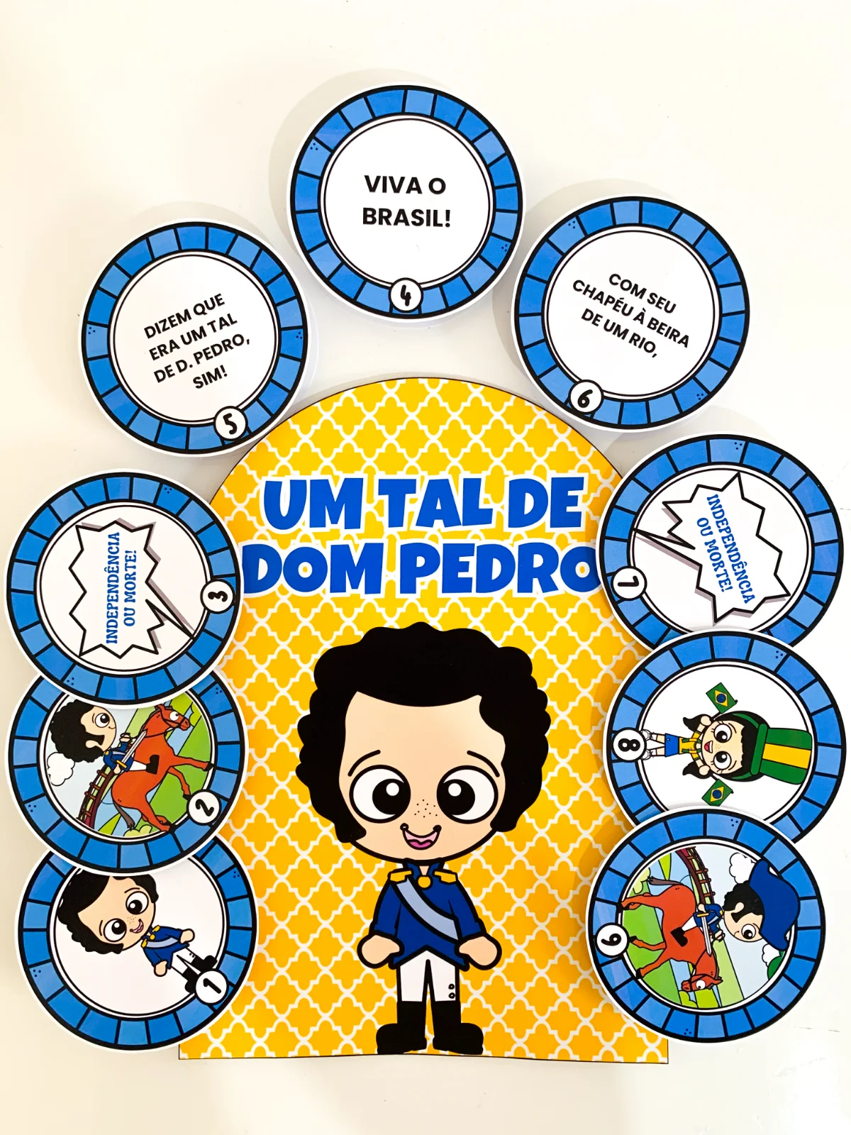 Luva Musical - Um tal de Dom Pedro- Independência do Brasil — capa do material