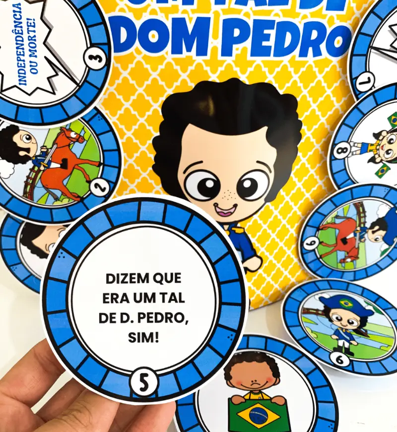 Luva musical Um Tal de Dom Pedro: Independência do Brasil — amostra 3: Como usar em sala de aula