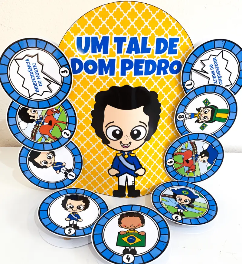 Luva musical Um Tal de Dom Pedro: Independência do Brasil — Alfabetização para Educação Infantil: Aborde a Independência do…